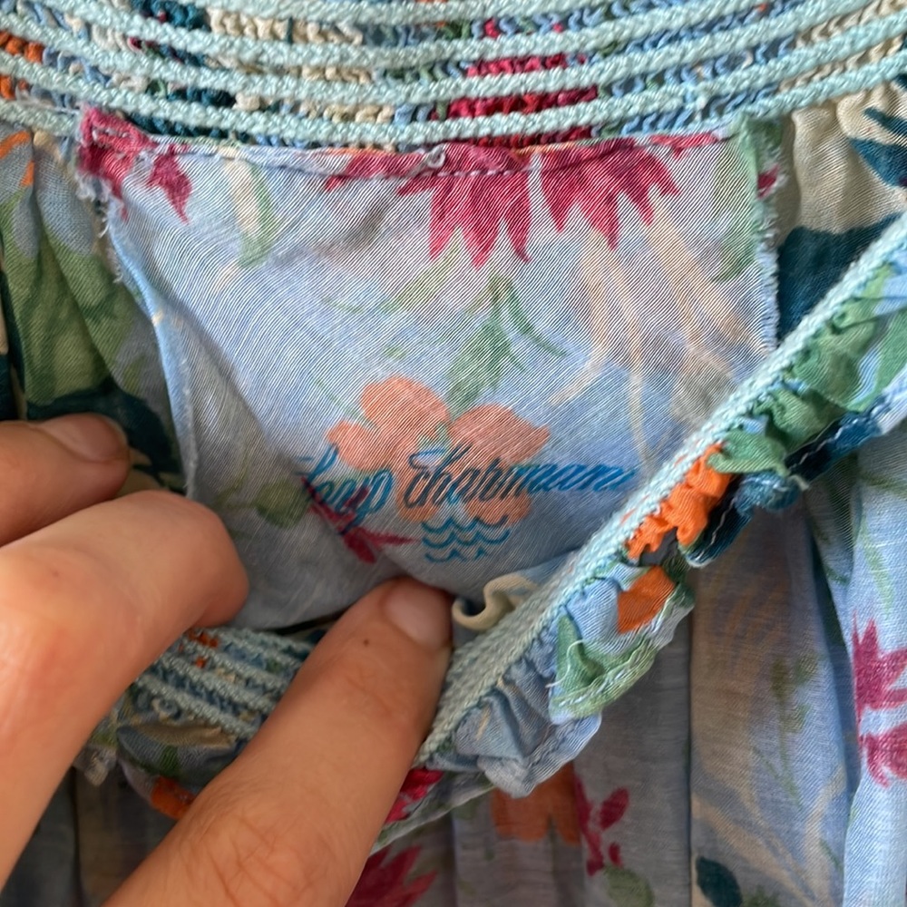 Loup Charmant Floral Blue Dress - Picture 10 of 13